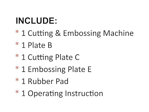 Miniatura 4 de Máquina de troquelado y estampado en relieve, mini máquina troqueladora, rodillo de metal, ranura de alimentación de 3 1/8 pulgadas para papel de 3