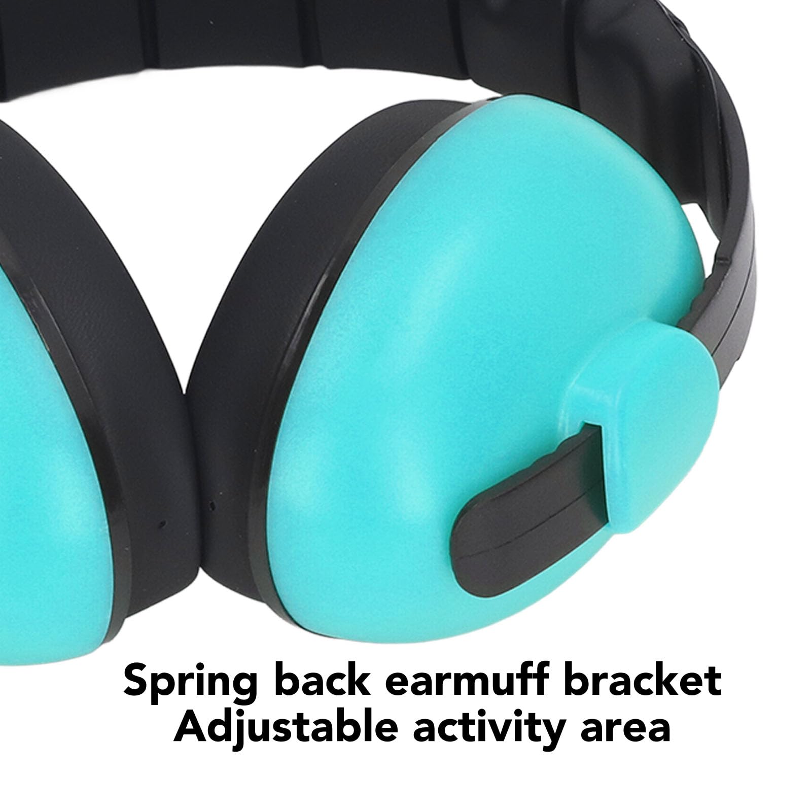 ANGGREK Portable Ear Muffs, NRR 31DB Lightweight Comfortable Industrial Ear Muffs for Shooting