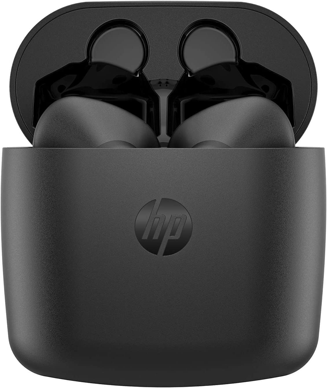 HP Earbuds G2 Auricolari Wireless, Tecnologia Riduzione Rumore DSP, Connessione Bluetooth 5, Custodia Portatile per Ricaricare, Resistente agli Schizzi, Autonomia 4 ore, Nero