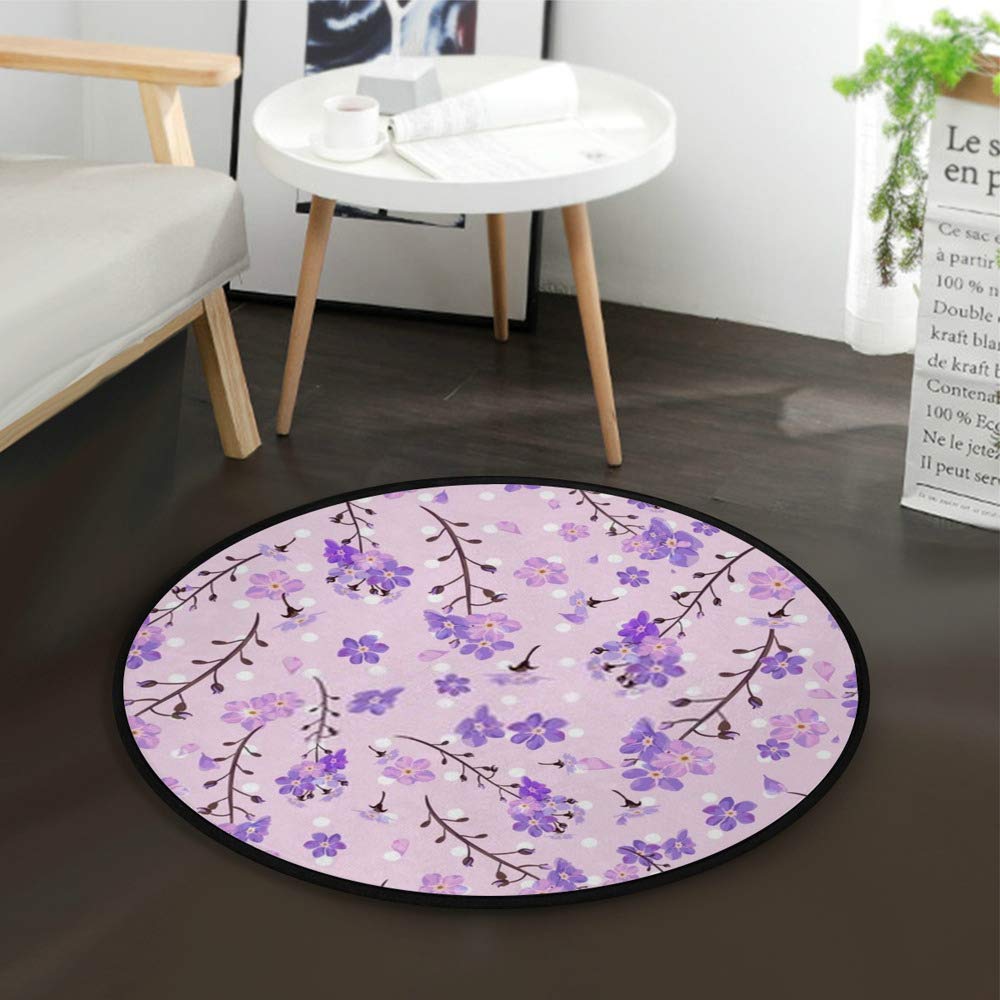 Paillasson rond absorption d'eau tapis de cuisine antidérapant salon