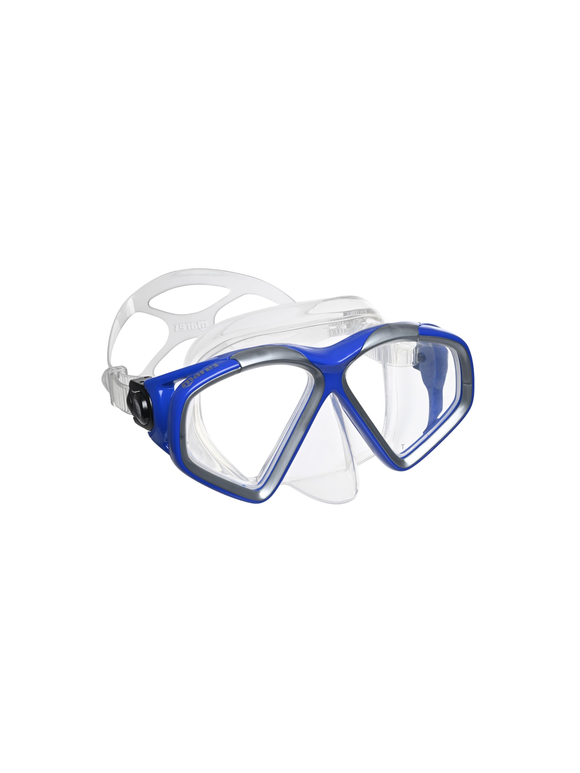 Mares Combo Cozumel Splash - Kit de máscara de Tubo para Adultos, Vidrio Templado, Snorkel semiDry, válvula de Purga