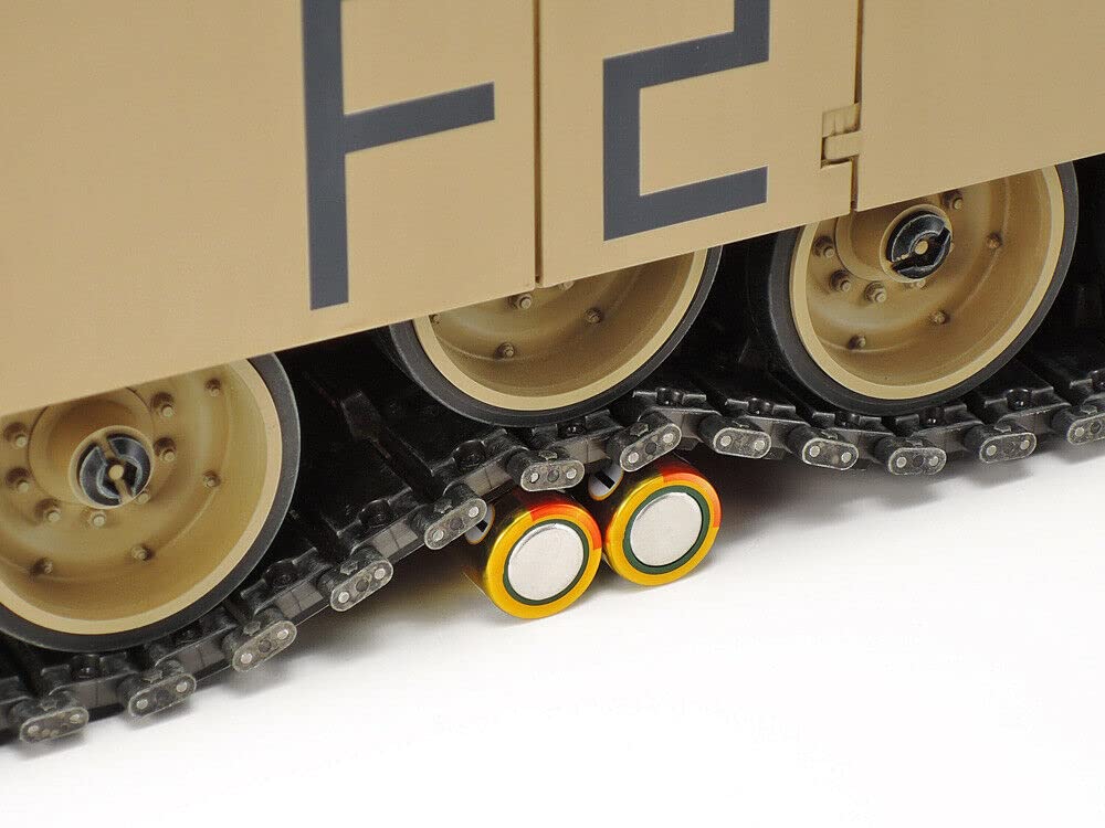 DAGIJIRD Abrams M1A2 Moveable 1:48 Modèle de réservoir de combat principal avec son et lumière