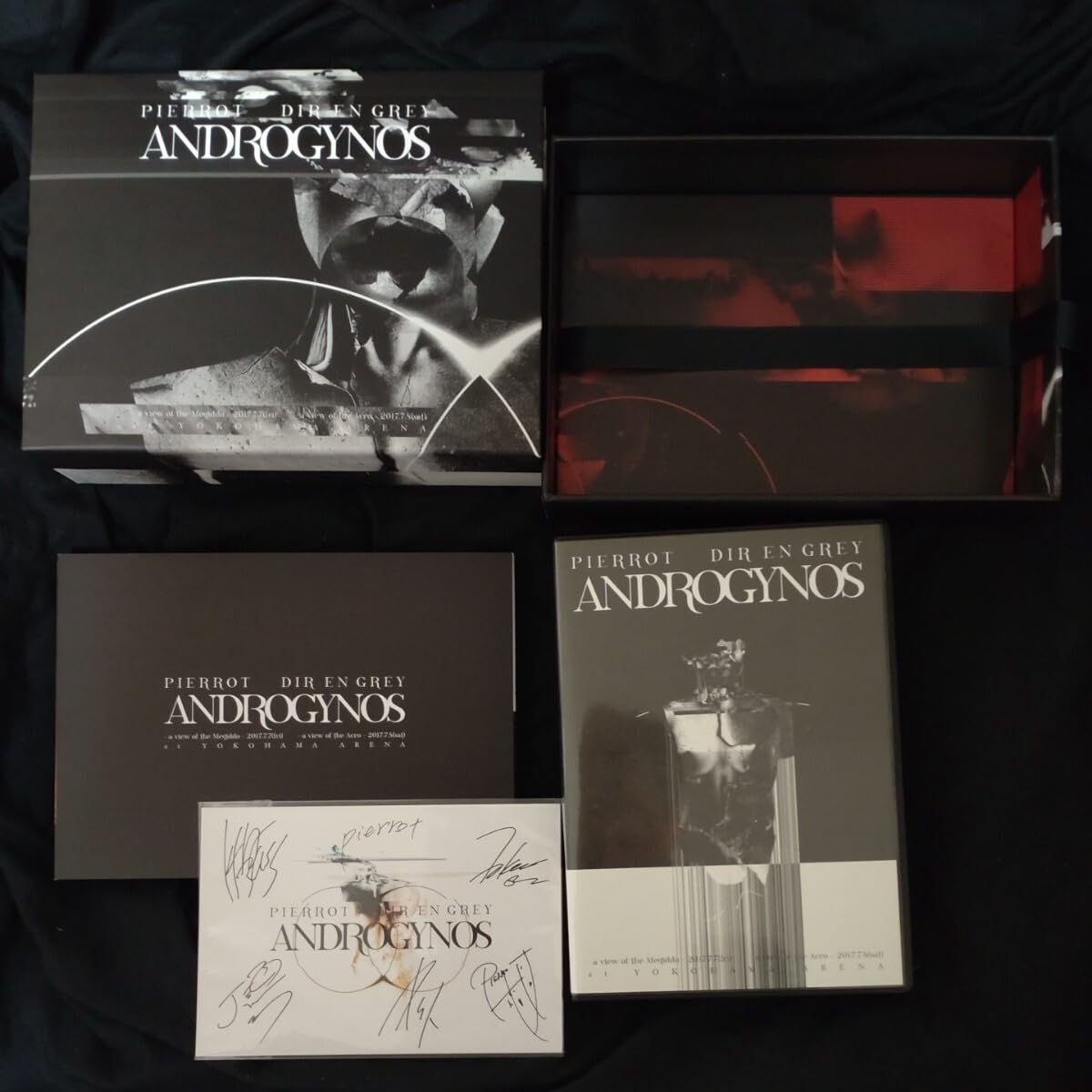DIR EN GREY PIERROT 5DVD+2CD「ANDROGYNOS」豪華盤
