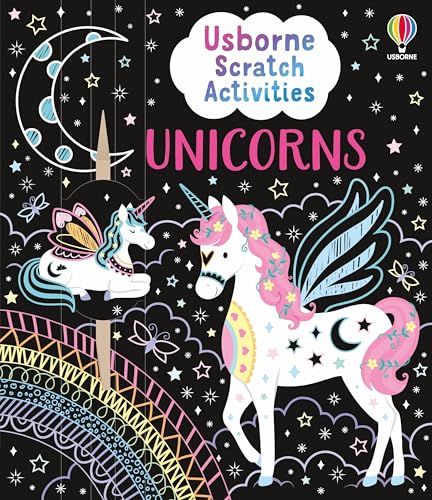 Usborne Scratch Activities Unicorns: Hours of Magical Unicorn Fun await in this Scratch Book full of Interactive Designs and Puzzles