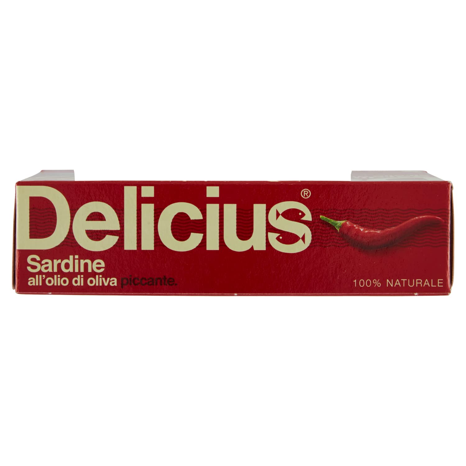 Sardine con peperoncino all'olio di oliva, 120g (10 pezzi)
