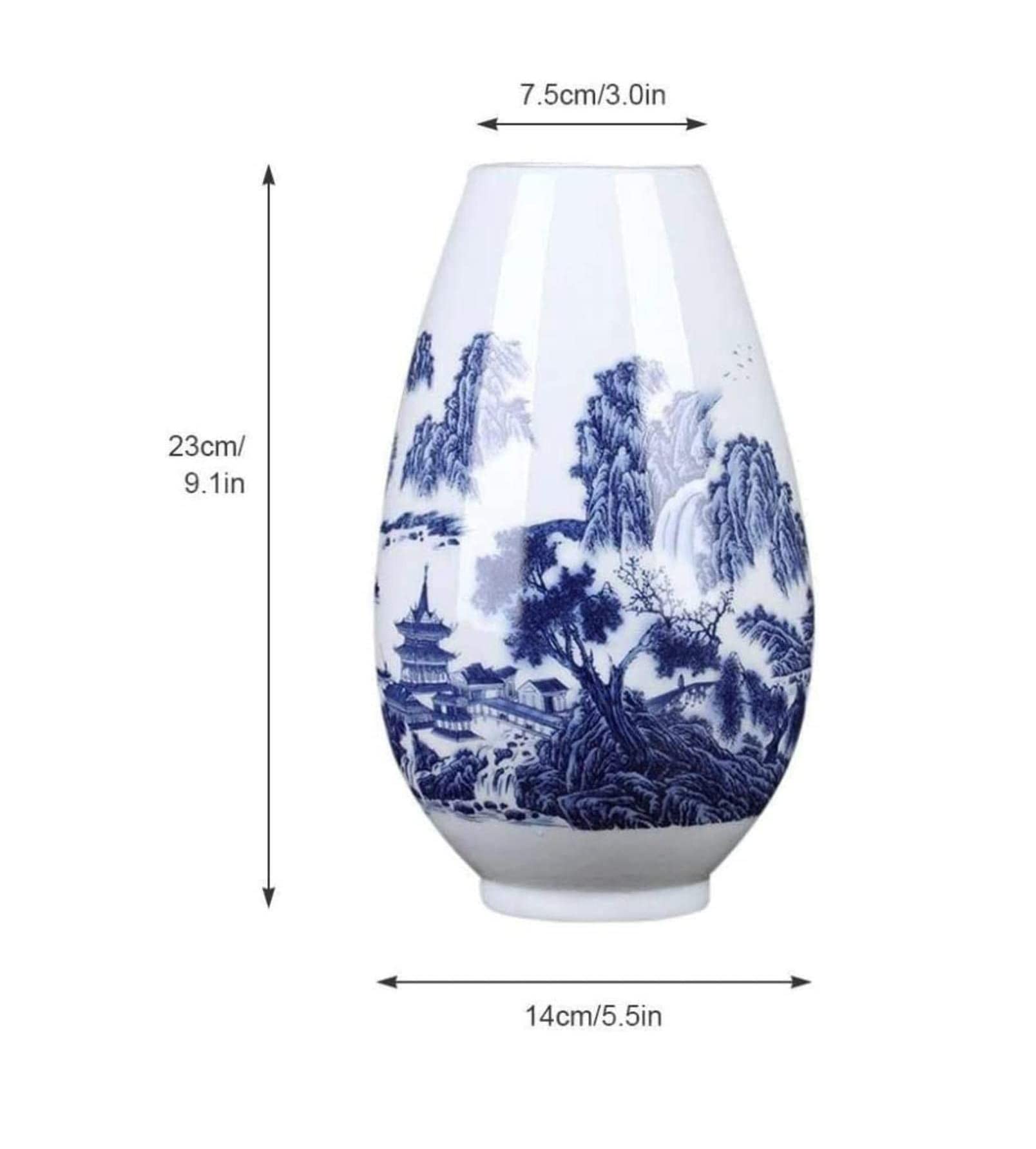 Vasen Vase aus Keramik, handgefertigt, klassisch, kreativ, for trockene Blumen, Dekoration, Kunst, Zuhause, Haushalt, Wohnzimmer, Schlafzimmer, Büro, Desktop