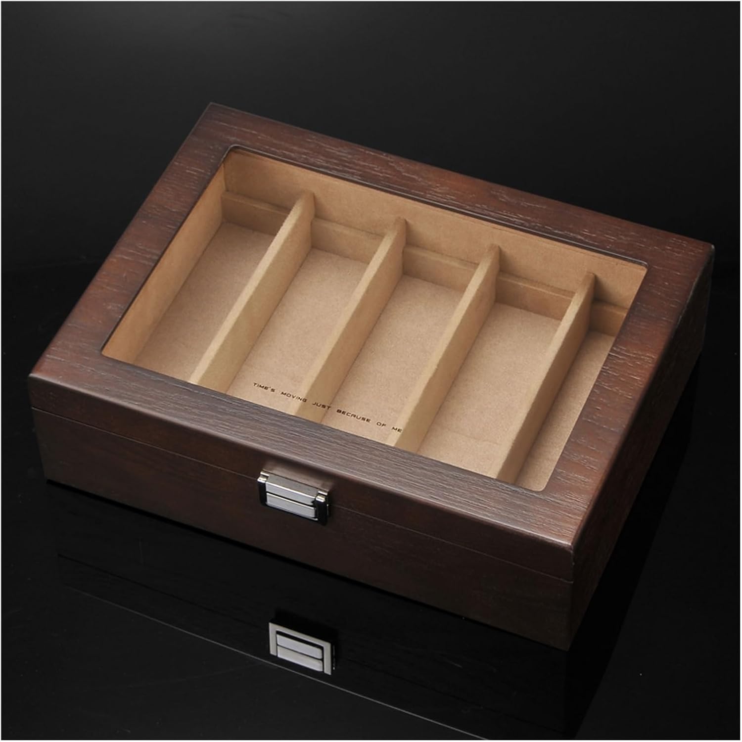 Sunglasses Organizer Box, Sunglasses Organizer, 5 Slot Sunglasses Display Case for Multiple Eyeglasses, Sunglass Storage Case for Women, Men(A)