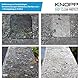 KNOPP Flechtenentferner, Flechtenex, Terrassenreiniger, Pflastersteinreiniger, Waschbetonplattenreiniger Grünbelagentferner, Algenentferner, Algenvernichter, Steinreiniger, gebrauchsfertig, 1l