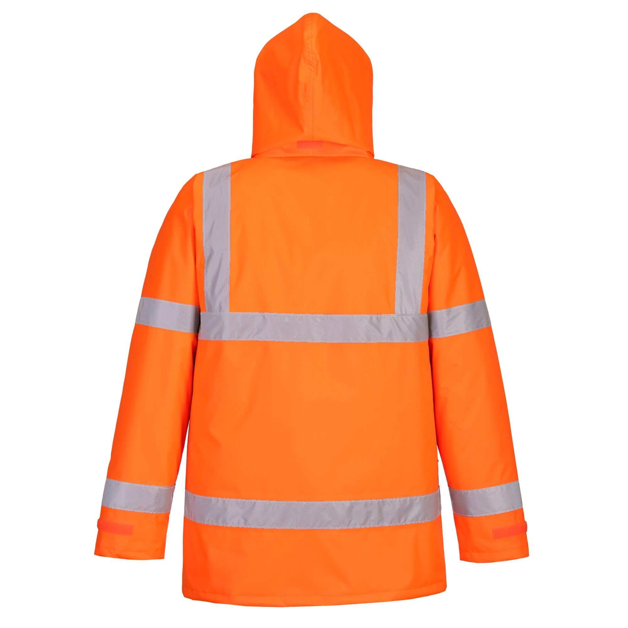 Portwest S460 Chaqueta De Tráfico De Invierno Impermeable Cómoda De Alta Visibilidad Naranja, S