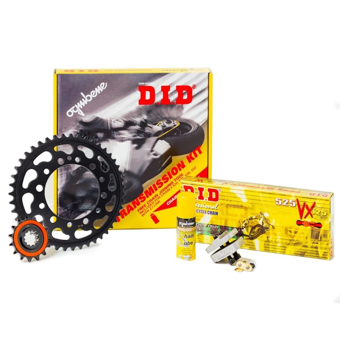 Kit Trasmissione Catena Corona e Pignone Compatibile per KTM LC8 1190 ADVENTURE R 2013