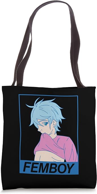 Anime Gay Boy Yaoi Femboy Design Tote Bag