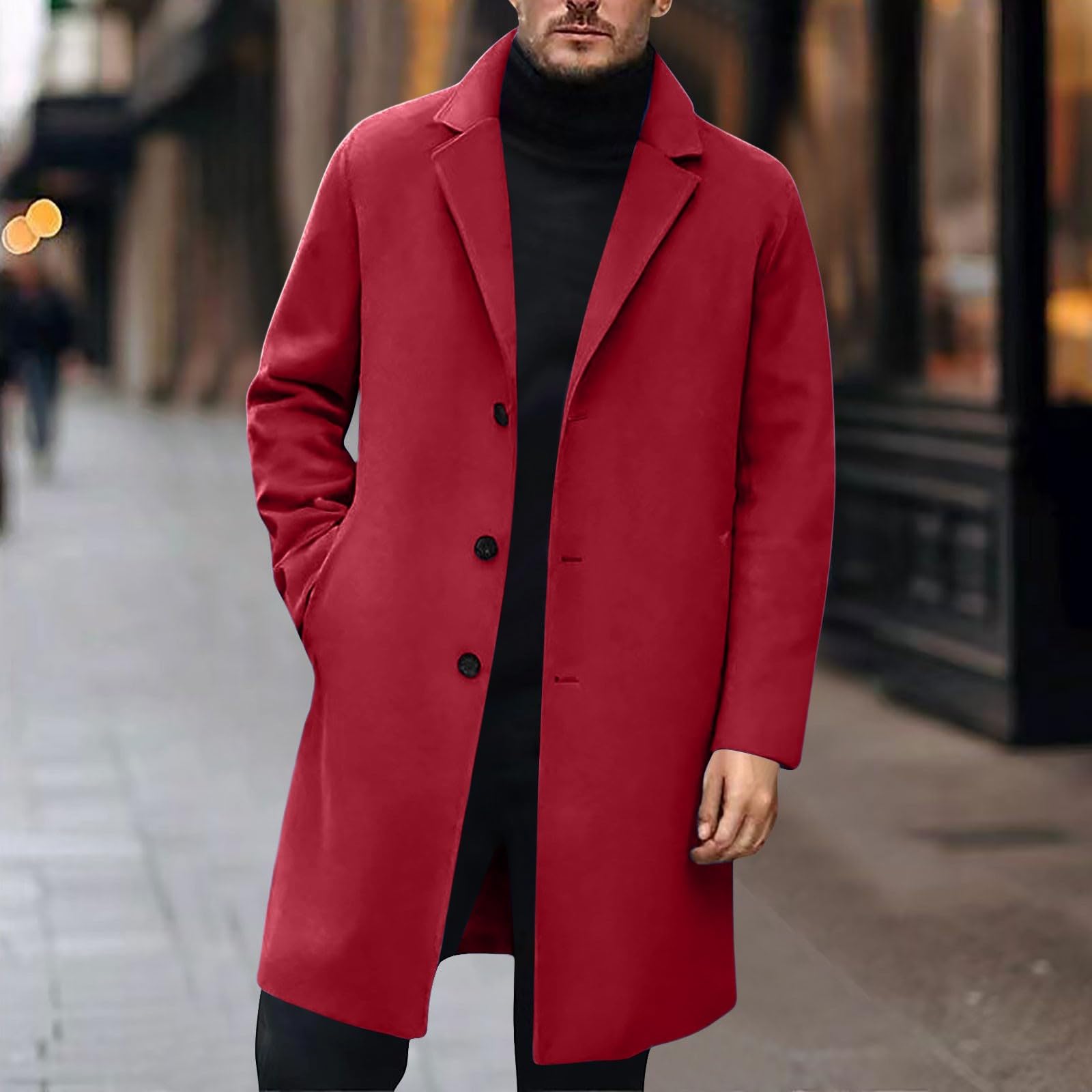 Anorak genérico de invierno elegante para hombre chaqueta ligera al aire libre cómoda ropa fría corte casual capa exterior pura temporada fría ropa diaria práctica estilo ocio