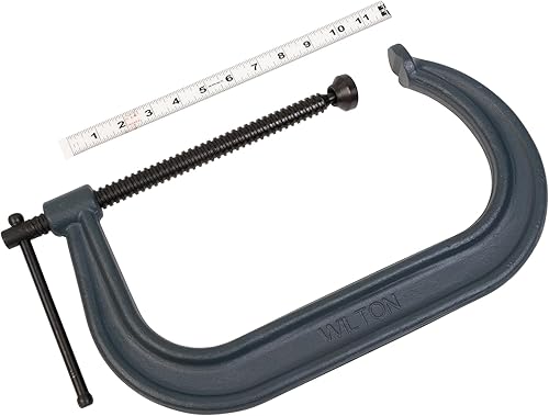 Miniatura 6 de Wilton Abrazadera en C, apertura de 10.4 in, garganta de 5-78", 8000 Lbs. fuerza de sujeción (Modelo 410)