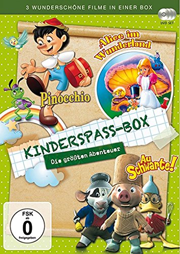 Kinderspaß Box - Die größten Abenteuer [3 DVDs] [DVD]