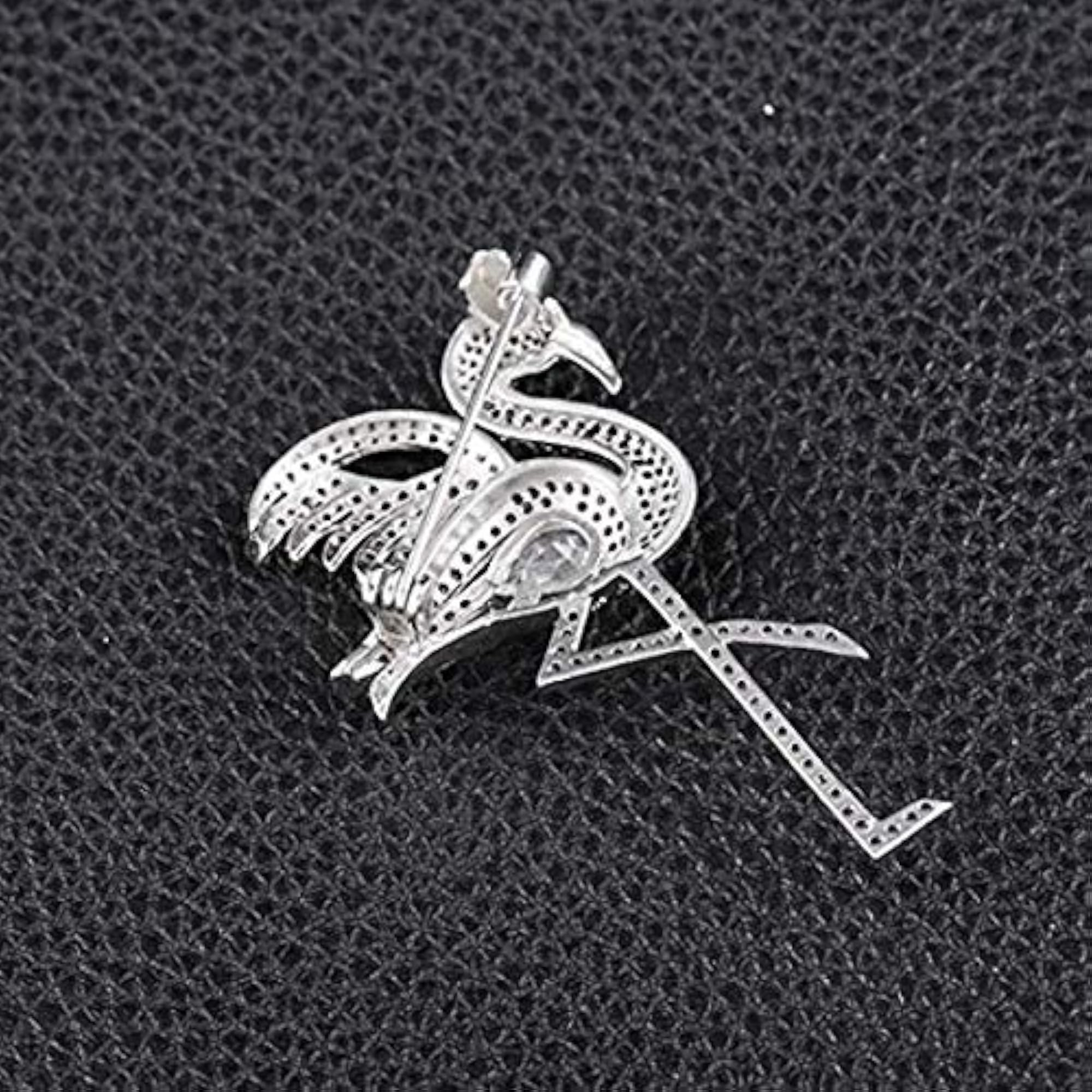 Floral Shape Plated Brooches for Women (Style 1)