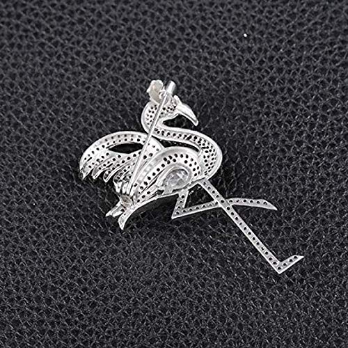Floral Shape Plated Brooches for Women (Style 1)