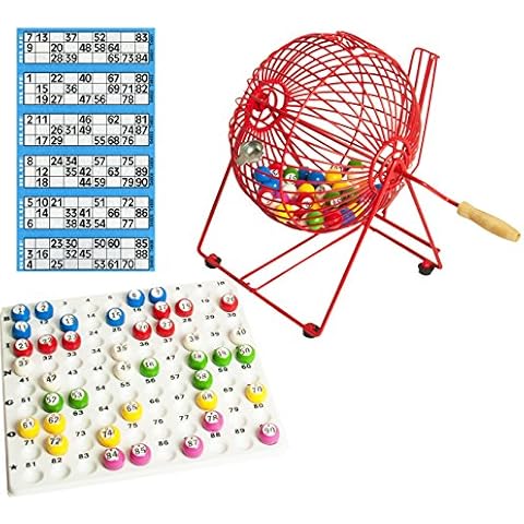 Thomas & Anca Durable Bingo Cage Set Cover