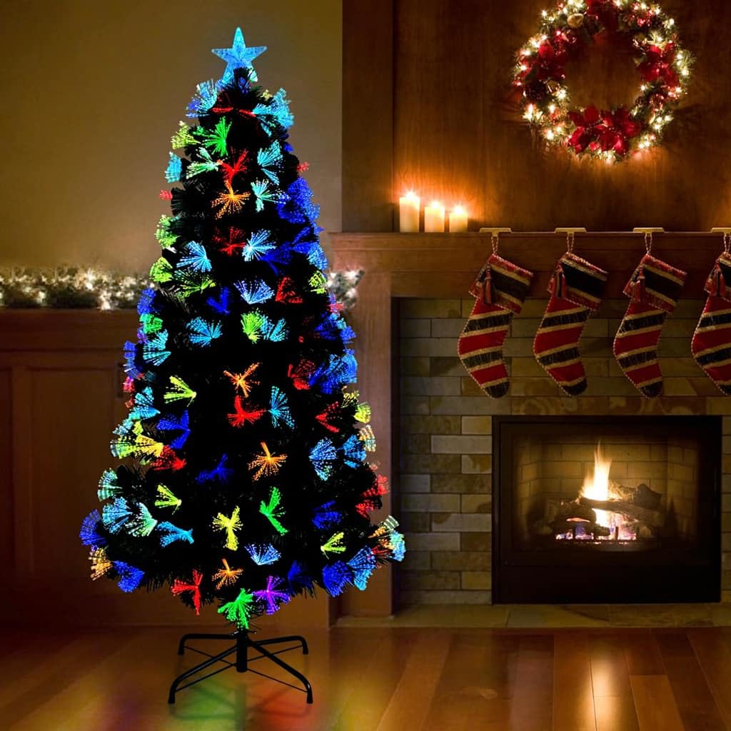 Árbol de Navidad Artificial con 160 Luces LED de 150 cm para Interior
