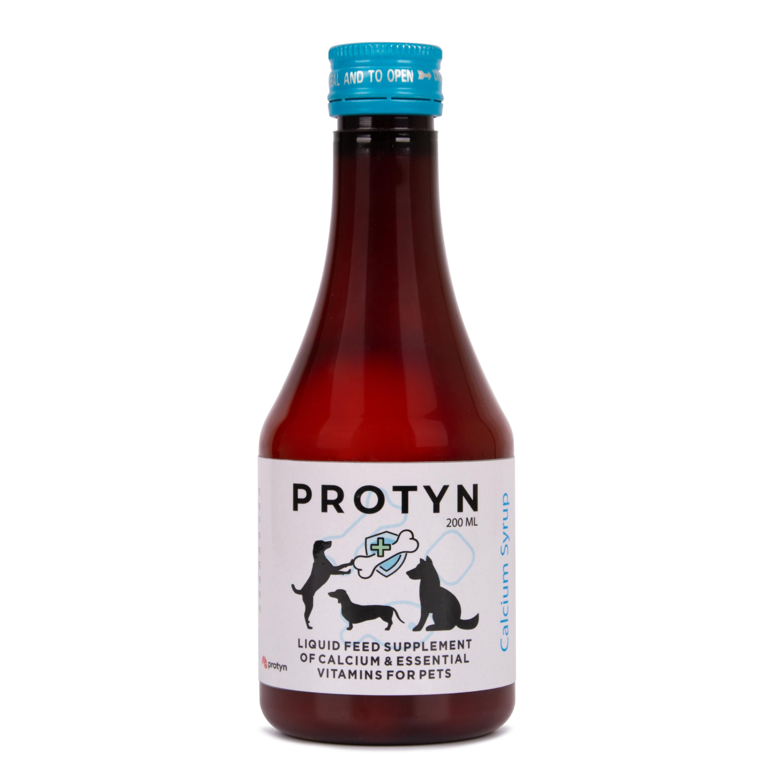 Protyn Calcium+ Syrup Supplement with Combination of Calcium,Phosphors,Vitamin D3, Vitamin B12 & Minrals 200 ml for Dogs & Cats (B0CD5WHY65) Amazon Price History, Amazon Price Tracker