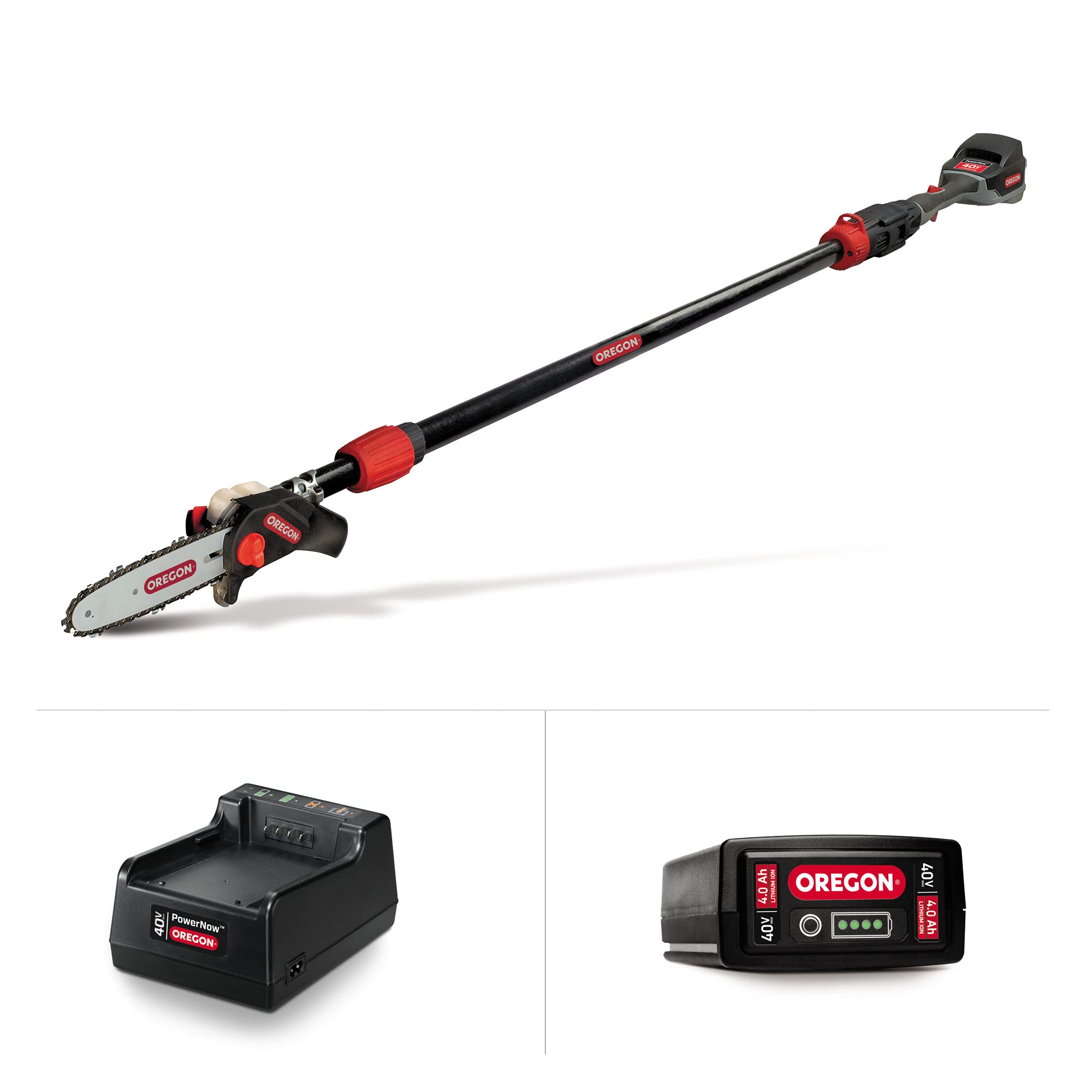 Oregon 40V Max Pole Saw Kit with 4.0 Ah Battery Pack