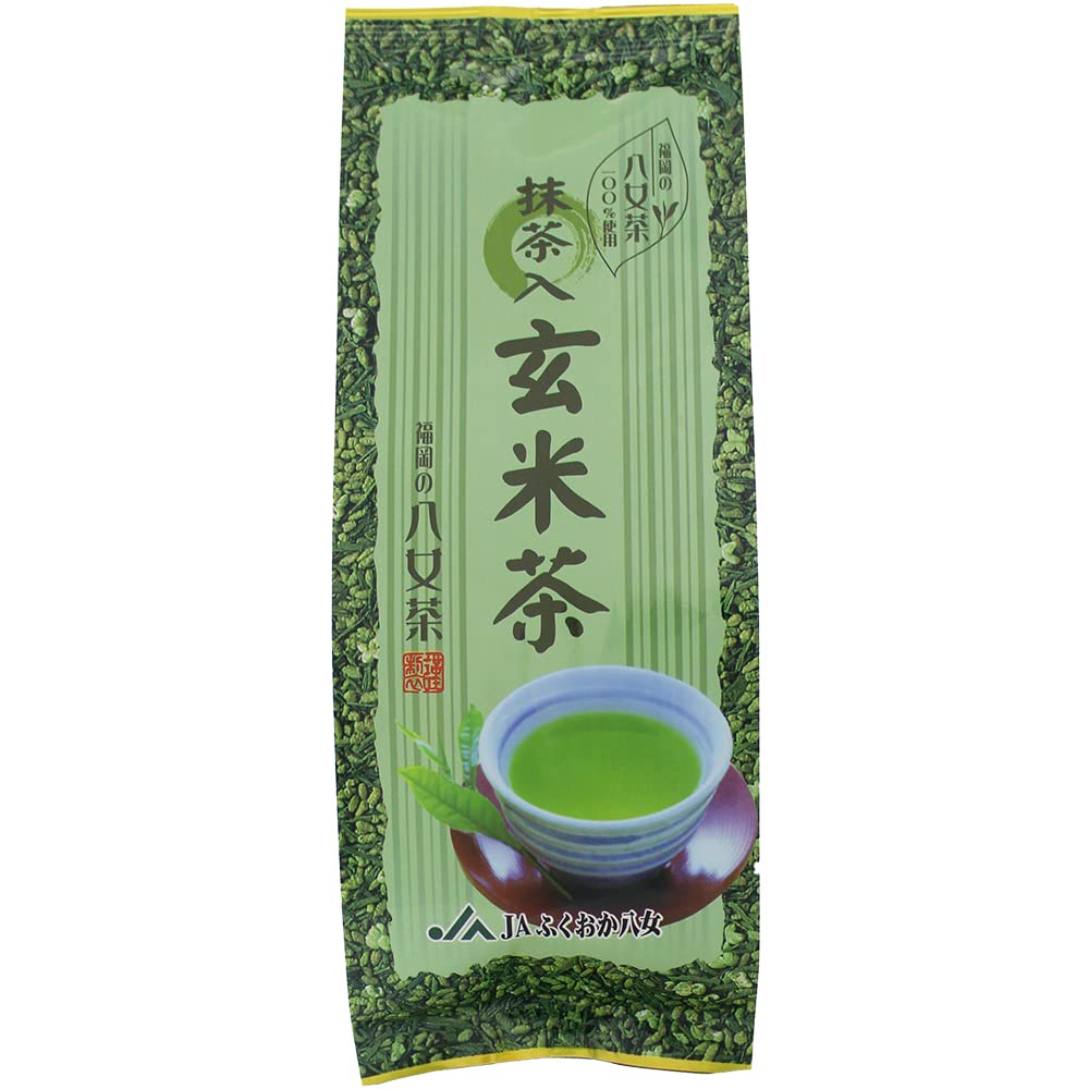 Brand Japanese Green Tea Yame Matcha Genmaicha 100 Yamecha Japanese Green Tea mixed with roasted brown rice Matcha