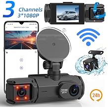 3 Kameral  Ara  DVR 360  Video Kay t Cihaz ,  n + Sol + Sa  Dikiz Kamera, Arka Kameral , WiFi BB3DASHCAM