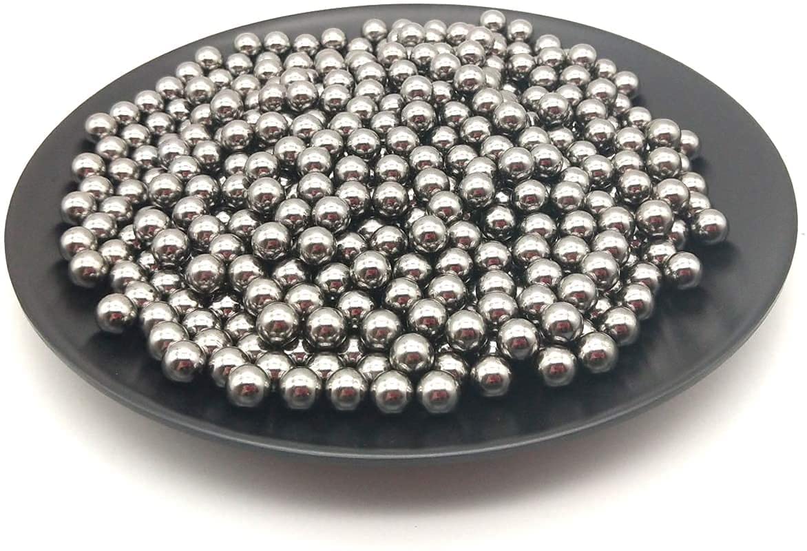 Steel Balls 6.35mm, Precision Metal Bearing Balls, Silver, 100 Pieces-image-20