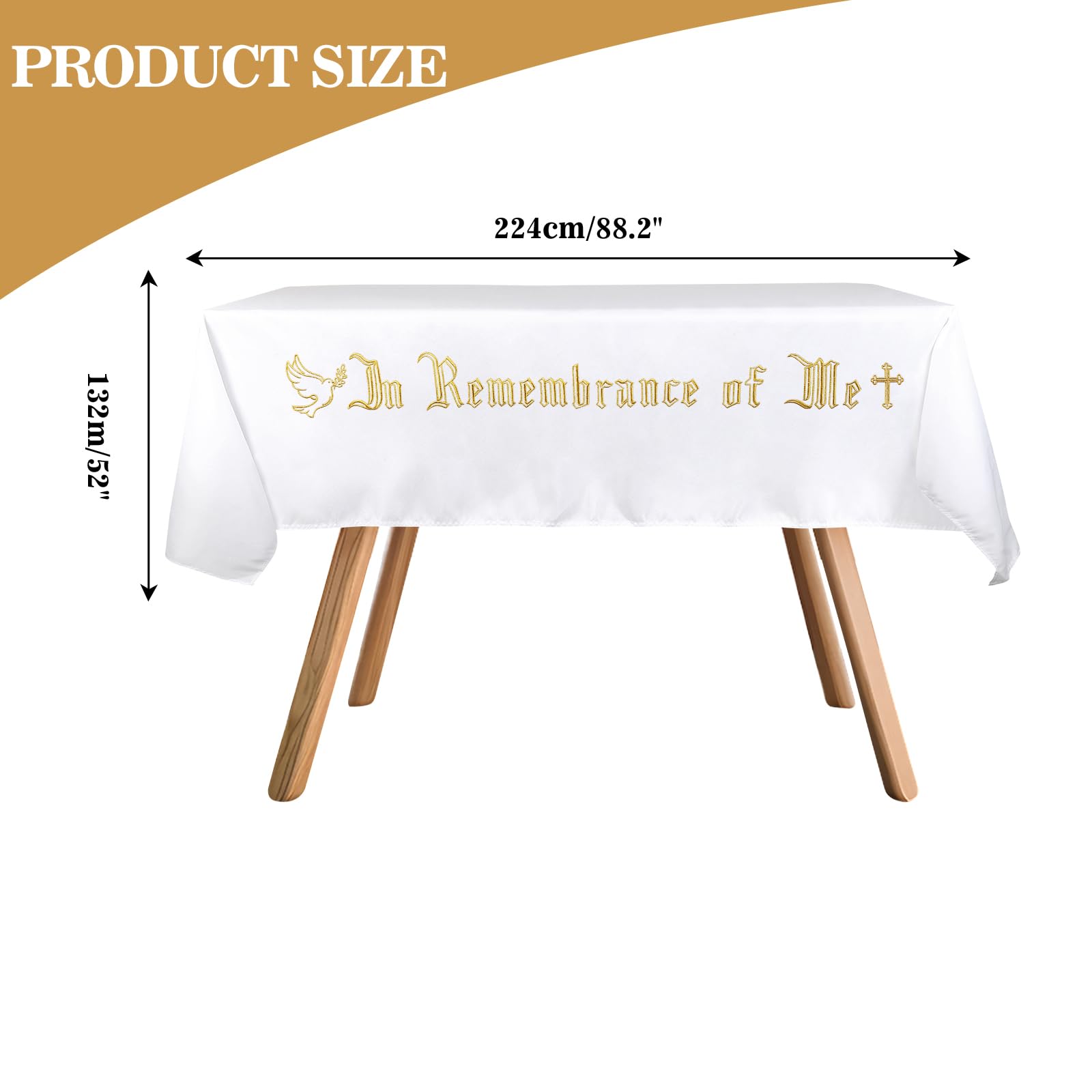Amazon.com: TALPGOD in Remembrance of Me Altar Frontal Holy Communion Table Cloth Cover 88.2x52in,Communion Table Cloths for Church and Baptism Altar Cloth Supplies (Gold Embroidery) : Home & Kitchen Amazon.com: TALPGOD in Remembrance of Me Altar Frontal Holy Communion Table Cloth Cover 88.2x52in,Communion Table Cloths for Church and Baptism Altar Cloth Supplies (Gold Embroidery) : Home & Kitchen