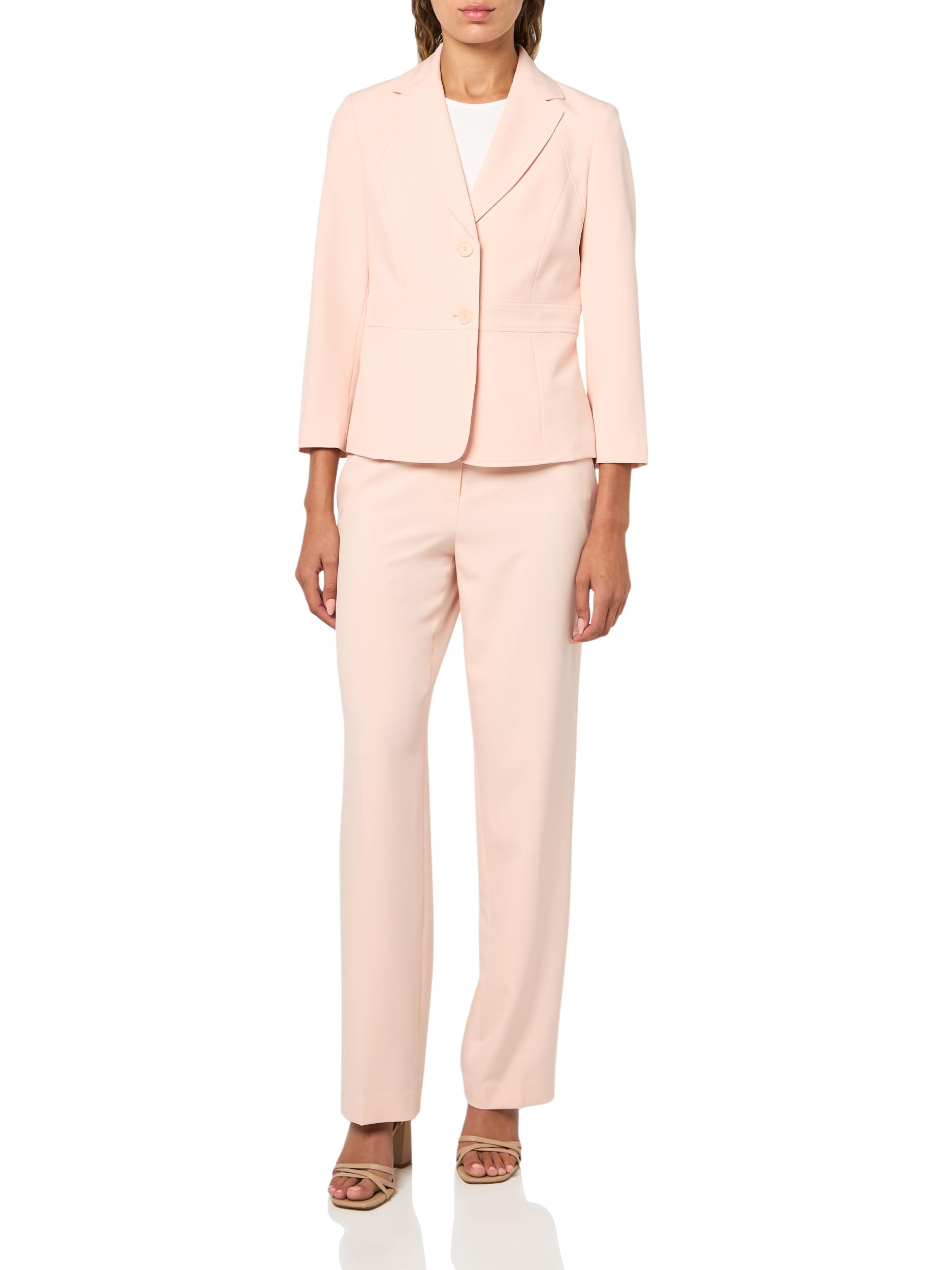 Le Suit Womens Jacket Pant Suit