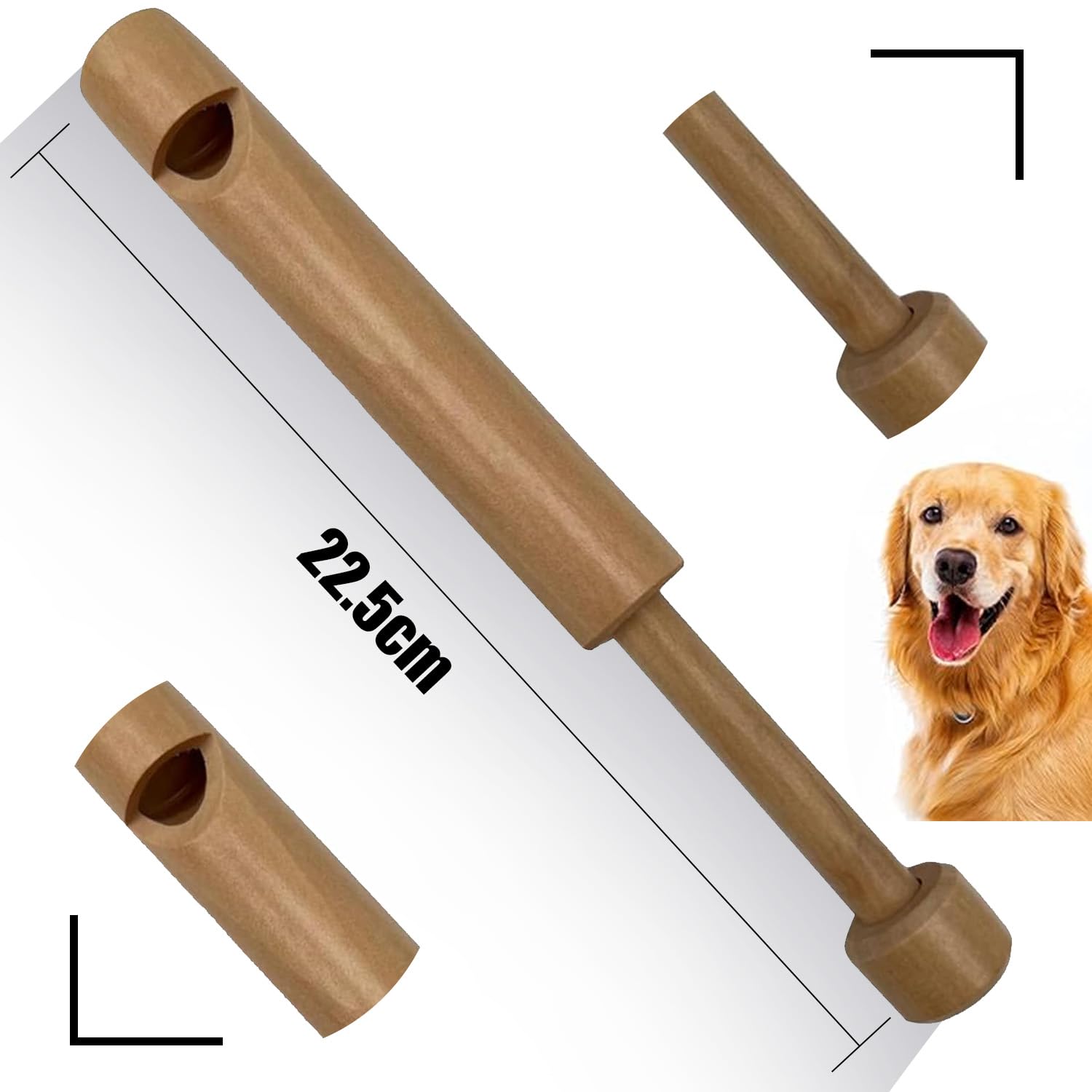 HIXNUG Wooden Slide Whistle Push and Pull Wood Flute Sliding Clangers Creative Musical Instrument Kids Toy - Image 2