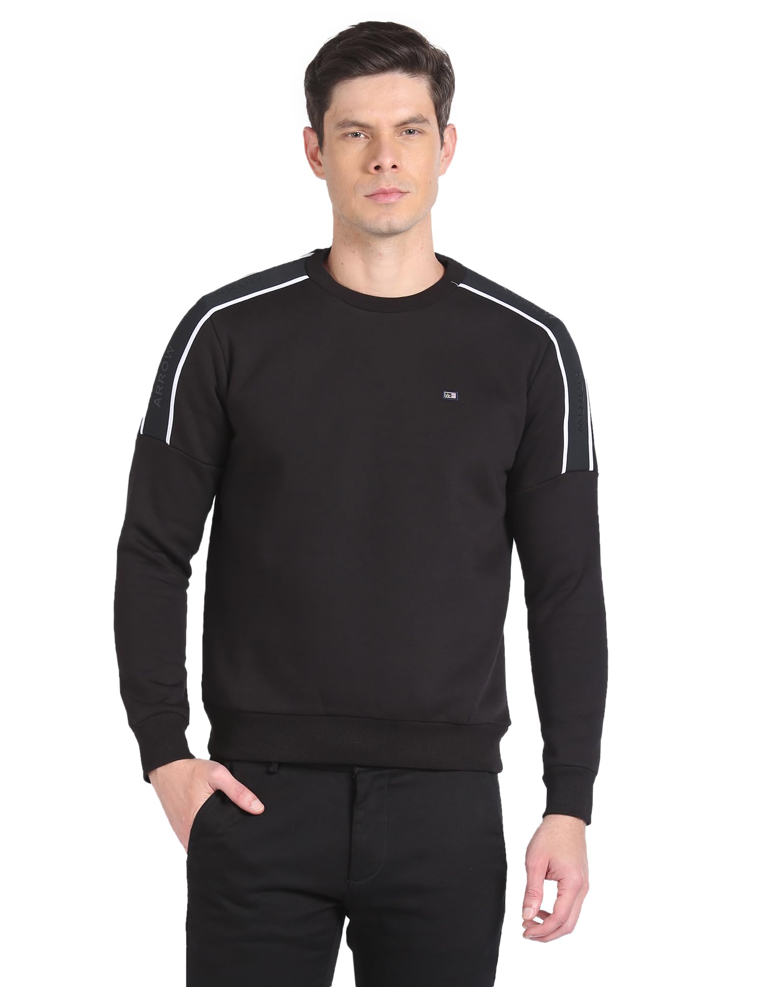 Men's Cotton Round Neck Sweatshirt-image-45
