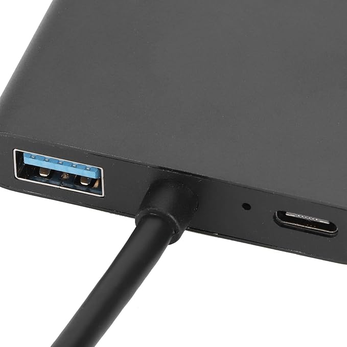 Hub USB tipo C 4 en 1 AY100, diseño de aleación de aluminio ultrafino miniatura 4