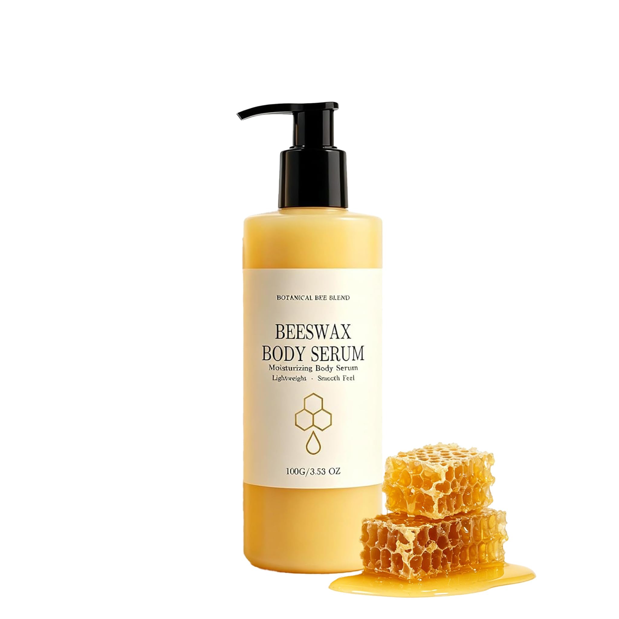 Photo 1 of Beauty From Bees Body Serum,Beeswax Body Serum, Waterless Body Oil Moisturizer, Lightweight Wet Skin Formula for Soft, Radiant-Looking Skin. 100ML/1pcs