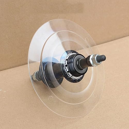 Miniatura 5 de Protector de radios rueda libre de bicicleta 6.457 in trasero libre Hub Freewheel Protector de bicicleta de montaña Rotary Freewheel Protector