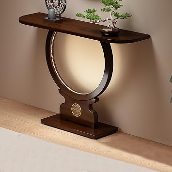 Entryway Table, Console Table Entrance Accent Table, Narrow Sofa Tables, Behind Couch Tables for Foyer Hallway100cm/39.3in