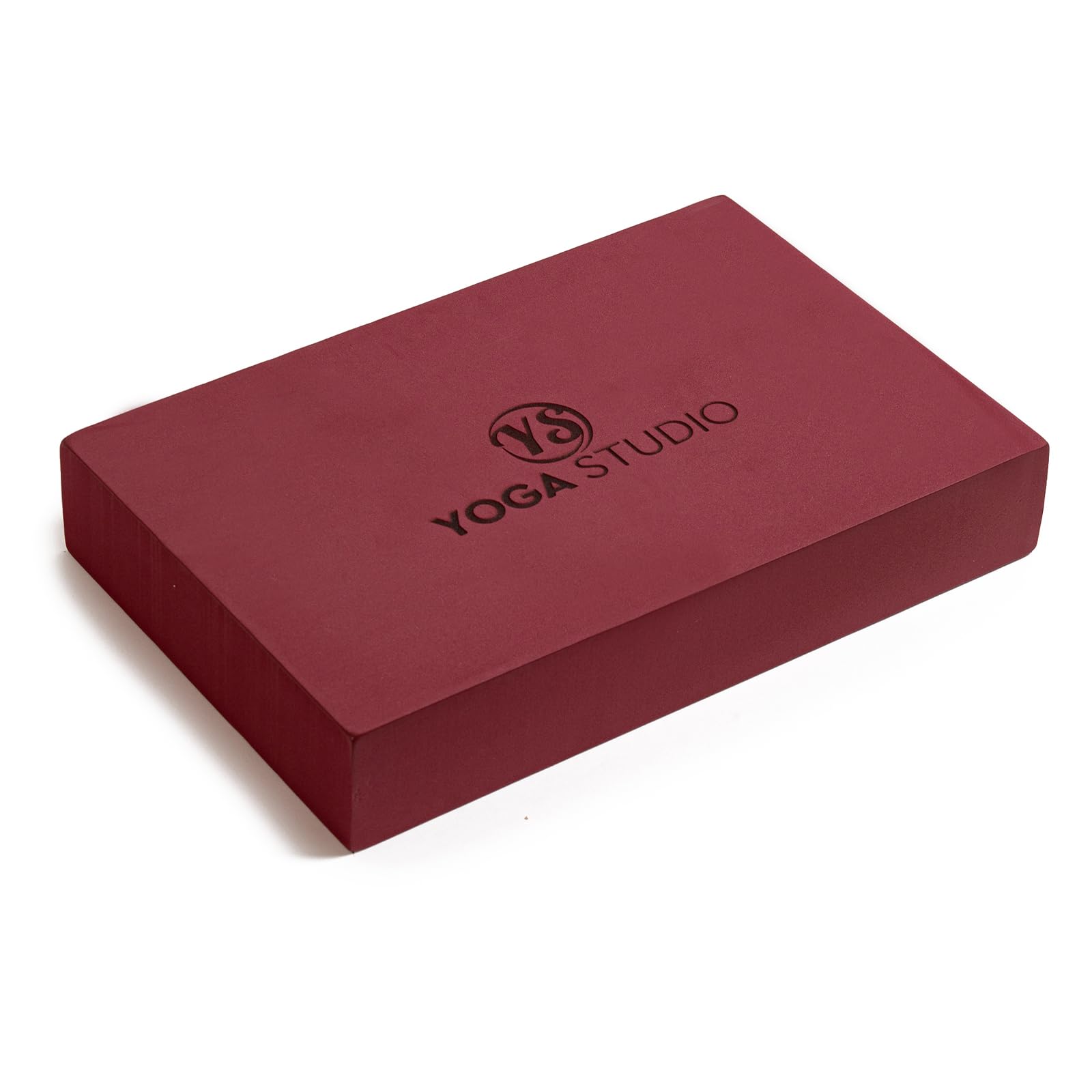 Yoga Studio Blocco yoga – 30 cm x 20 cm x 5 cm, blocco EVA antiscivolo, accessorio leggero per esercizi