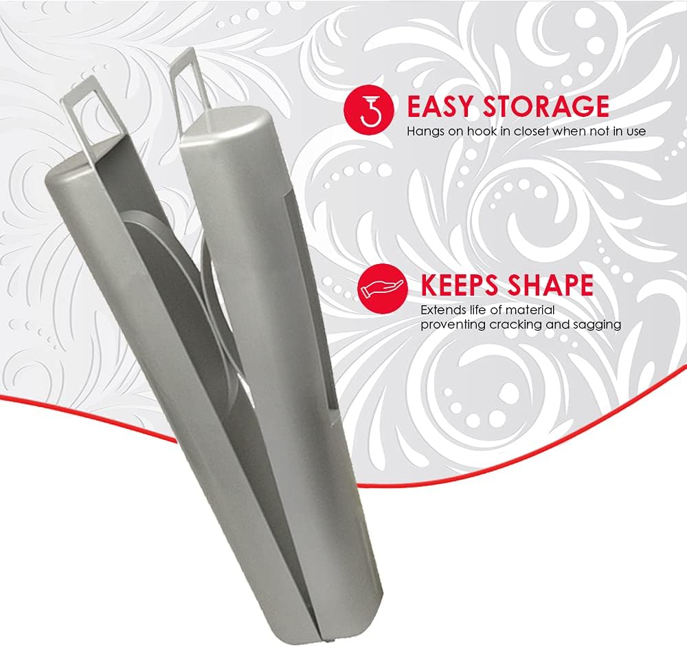 Home Basics BS01468 Boot Shaper, Silver: Home & Kitchen