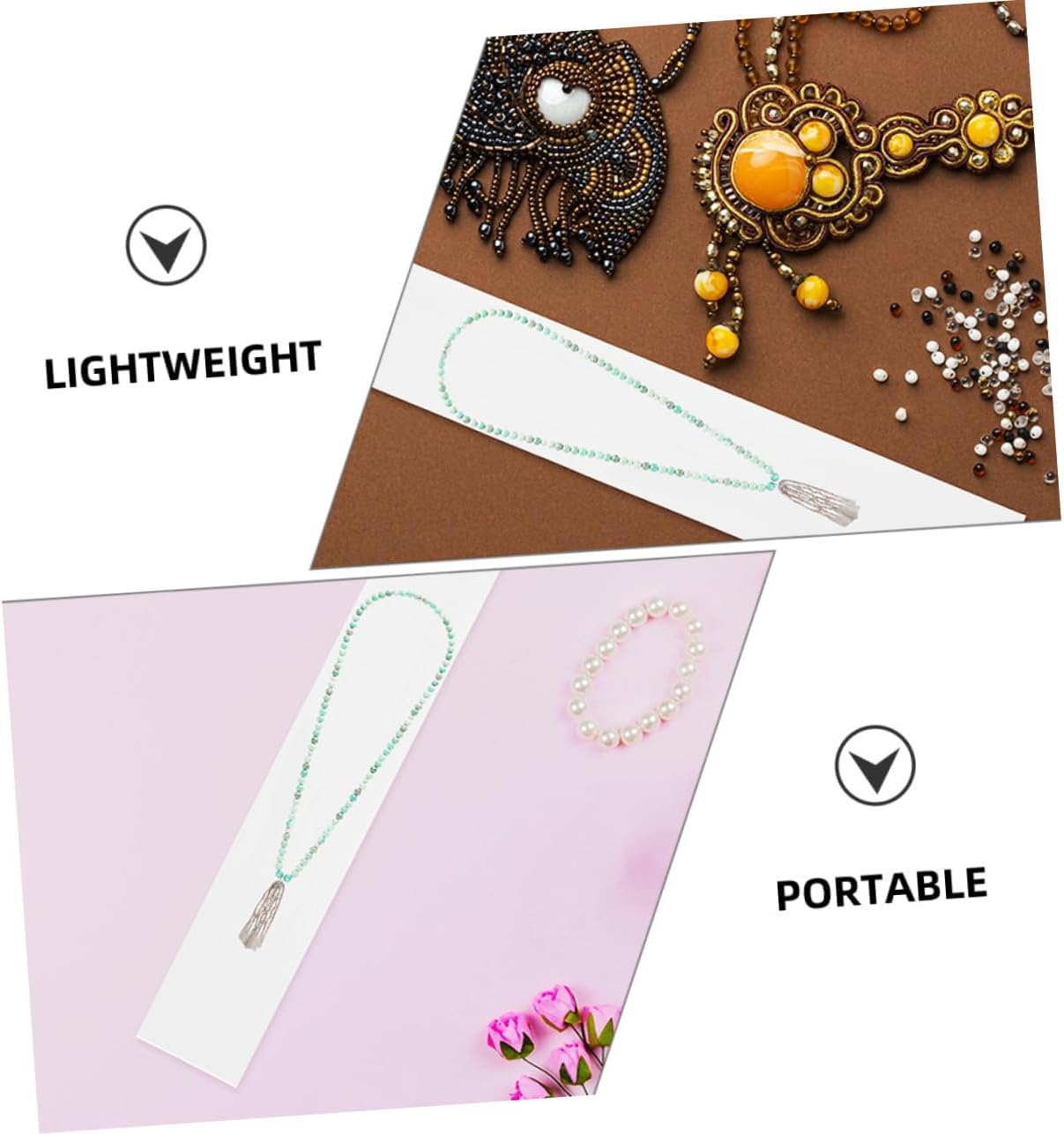 DOITOOL 400pcs Jewelry Bags Bracelets Necklace Display Bags Jewelry Packaging Storage Pouches for Selling