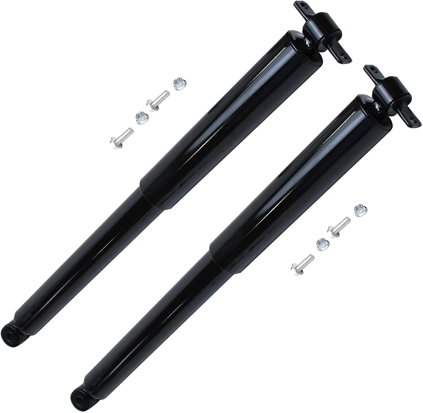 Detroit Axle - 2 Rear Shock Absorbers Kit for 1995-2001 Ford Explorer Mercury Mountaineer, 2 Rear Shock Absorbers Assembly 2 Sway Bar End Links 1996 1997 1998 1999 2000 Replacement