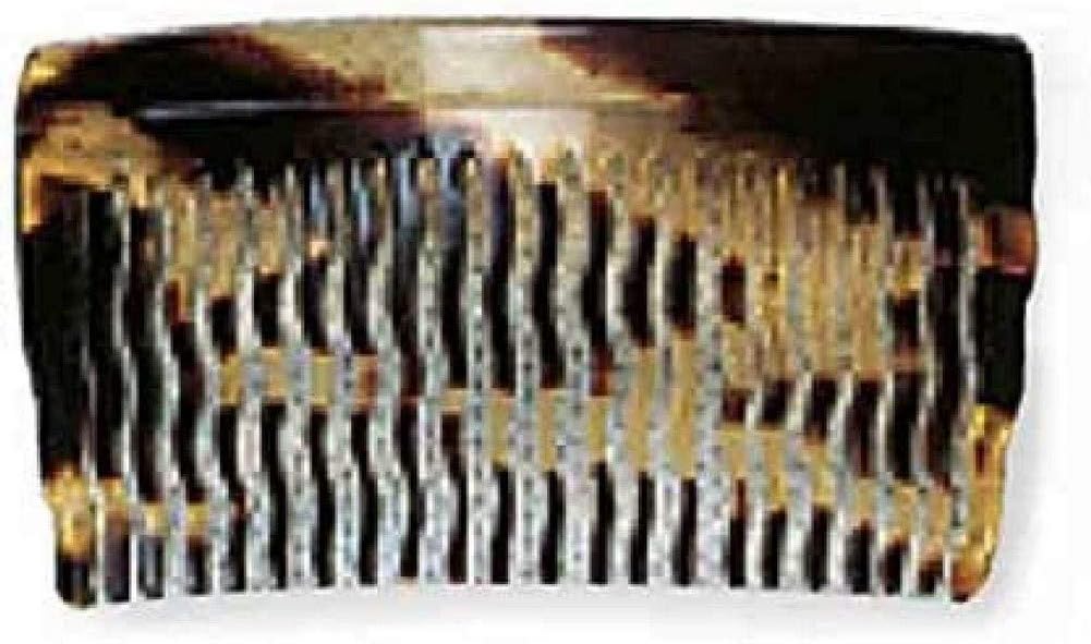 Efalock Celluloid Side Combs Havana Set of 2 (1 x Pack of 2)