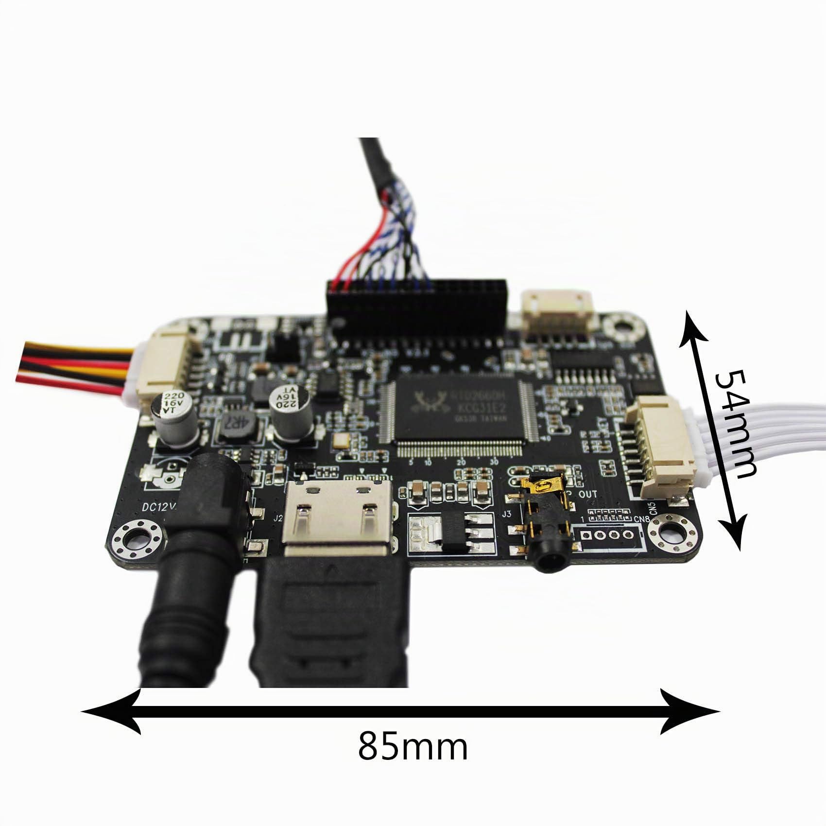 VSDISPLAY 10,4 Pulgadas 4:3 1024x768 500 nits IPS Pantalla LCD VS104T-003A | y H/D Placa de Controlador LVDs