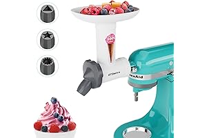 Dairy-Free Banana Ice Cream Maker Attachment for your Kitchenaid Stand Mixer