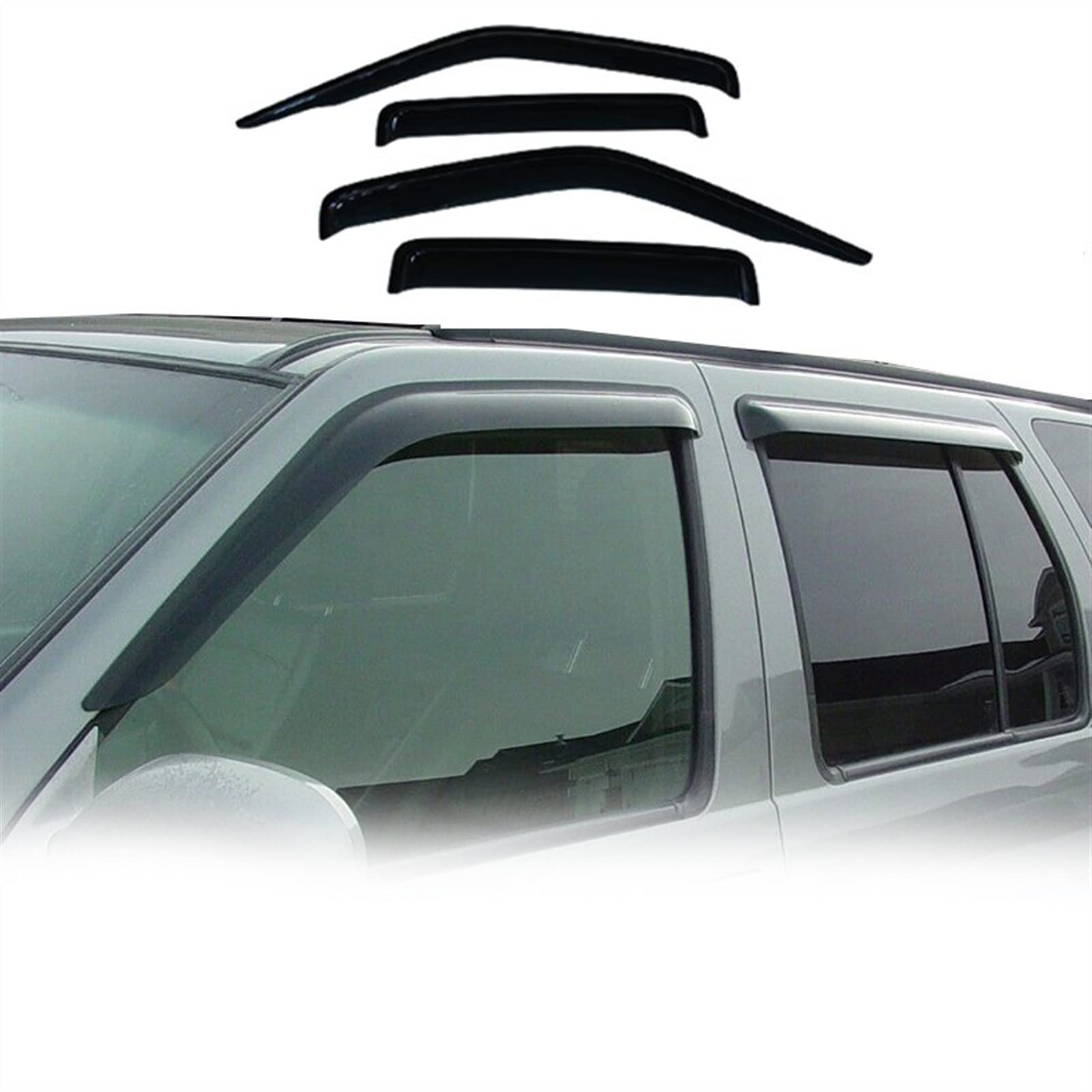 Déflecteurs fenêtre voiture pare-pluie nissan pathfinder terrano r50 1996-2004 visière vitre
