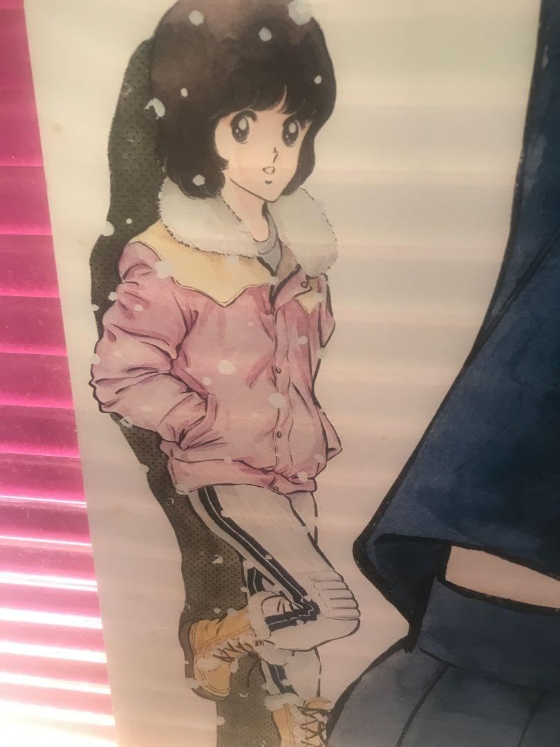 【確認用】みゆきポスター　【あだち充】　[遠目で見る限り美品】 ANIMEC あだち充 みゆき(若松みゆき) B2ポスター