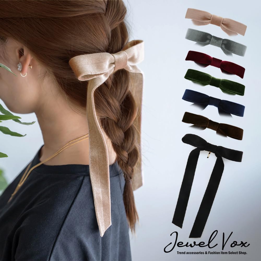 Amazon | [ジュエルボックス] JewelVOX ポニーフック ヘアアクセアリー 