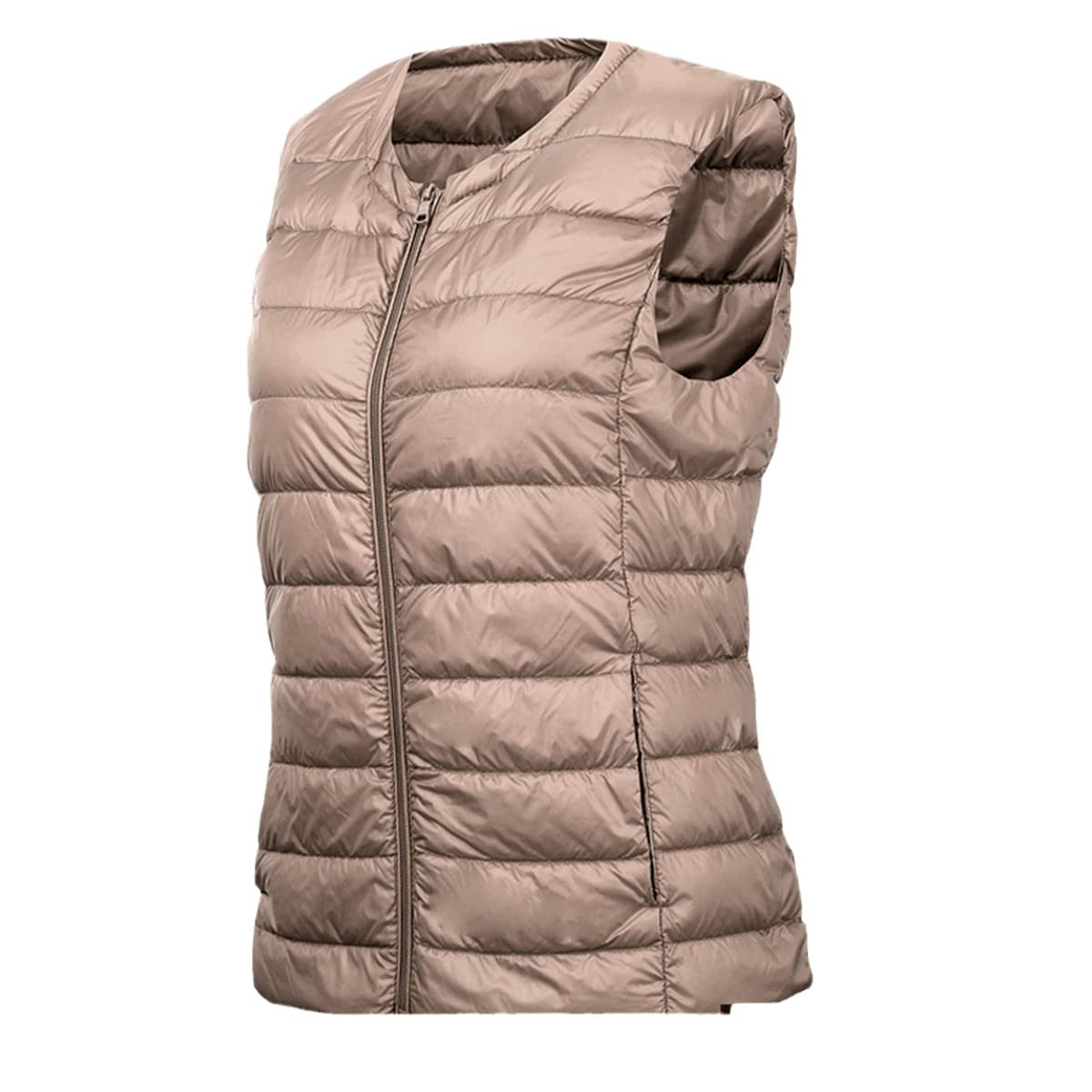 Chaleco de invierno para oficina con relleno ligero de plumón de pato XL 3