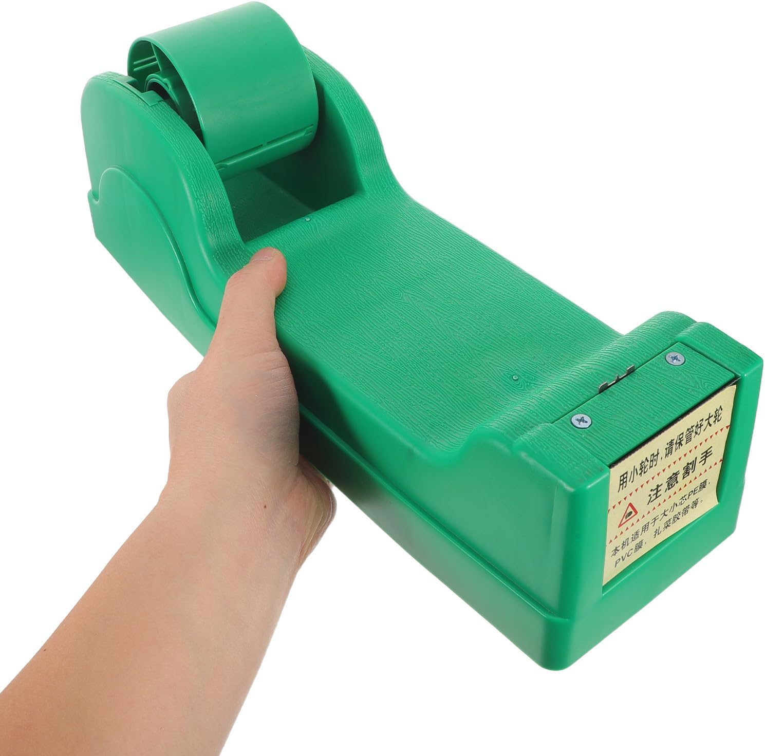 ibasenice Compact Plastic Product Wrapping Machine for Plants and Fruits with Rapid Bundling Feature for Small to Medium Supermarkets and Employee Workflow image 4