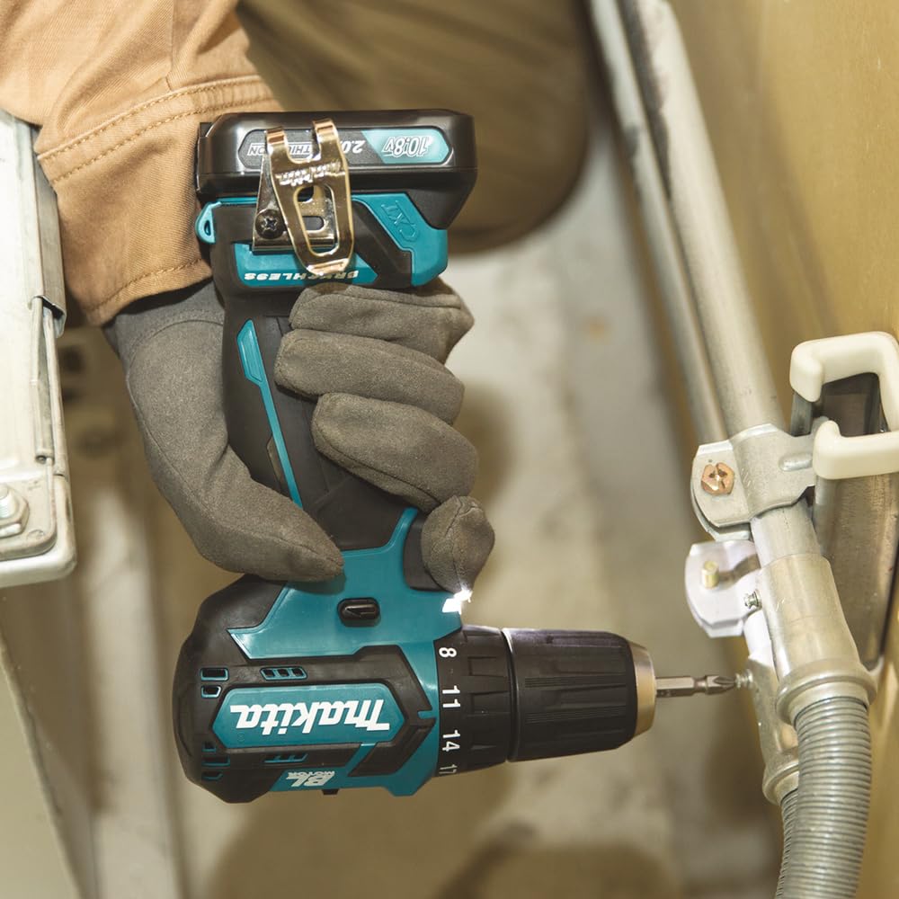 Makita DF332DSAE Bohrmaschine, 18 W, 10.8 V, Schwarz, Blau