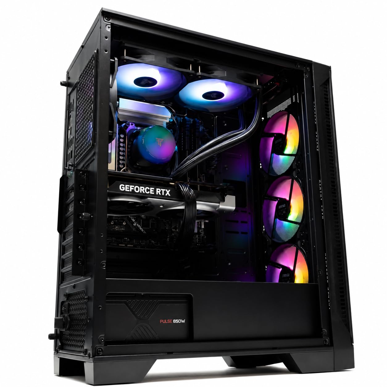 PcCom Imperial Gaming PC Sobremesa, AMD Ryzen 7 5800X, 32GB RAM, 2TB SSD NVMe, RTX 5070 12GB, Ordenador Gaming Alto Rendimiento 4K