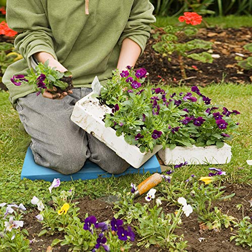 Wonlink Thick Kneeling Pad, Extra Thick Knee Pad, Waterproof Foam Mat Cushion for Gardening, Bathing Baby, Work, Exercise，Prayer, Yard Work and Yoga. (Sky Blue) - Thumbnail 7